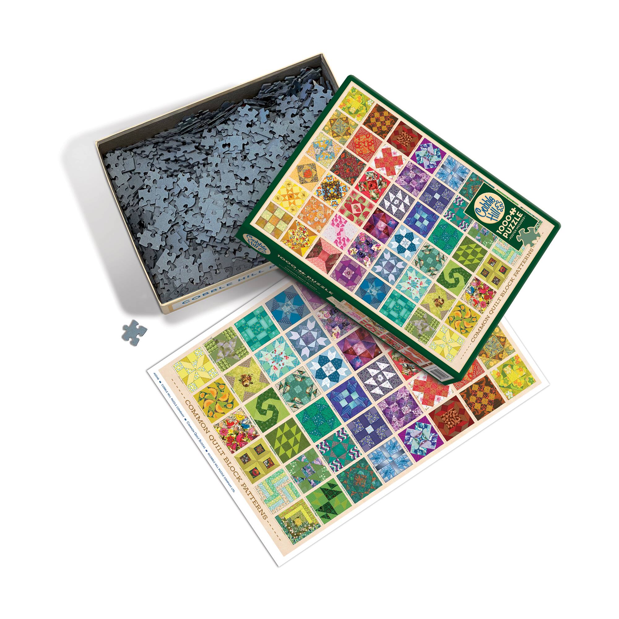 Common Quilt Blocks: 1000 Pcs